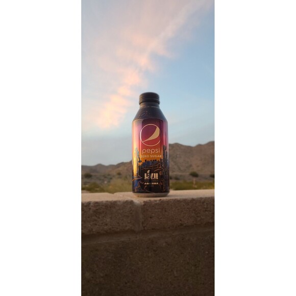 2 Lot 2023 Super Bowl LVII Arizona Pepsi Zero16oz Full Cans NFL 57 Rare VHTF - Picture 3 of 3